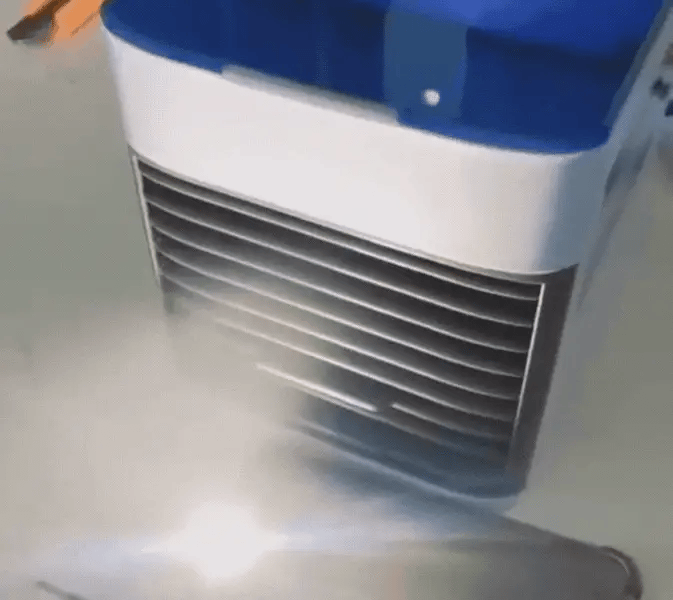 Climatizador de Ar Portátil 3 em 1 — Refresca, Ventila e Humidifica