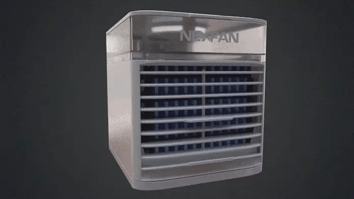 Climatizador de Ar Portátil 3 em 1 — Refresca, Ventila e Humidifica