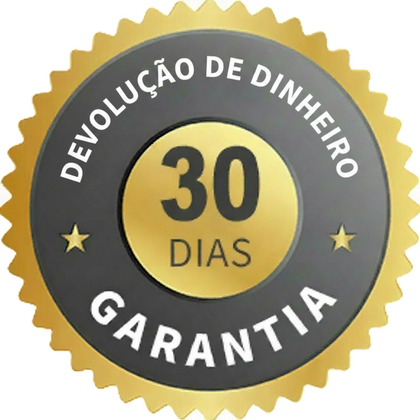 Garantia de devolução de 30 dias